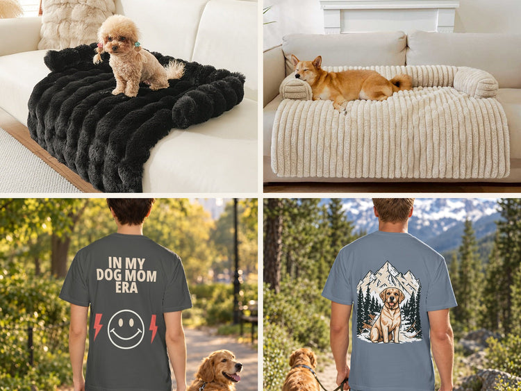 Maison Paws dog beds and apparel