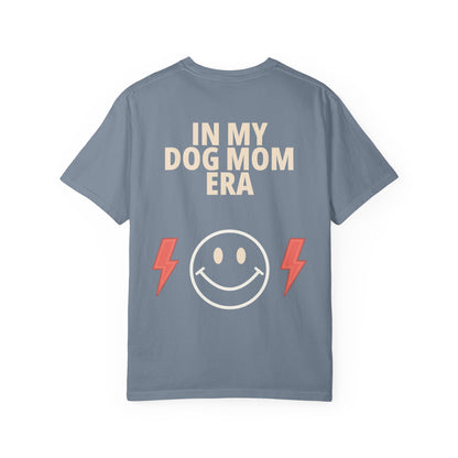 In My Dog Mom Era Tee in Blue Jean, back view